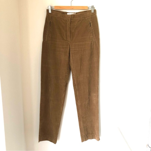 Max Mara Weekend Vintage, Caramel Brown, Corduroy Pants Women’s 6 Made in Italy - Picture 1 of 15